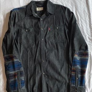 Used LEVIS x Pendleton Denim shirt.